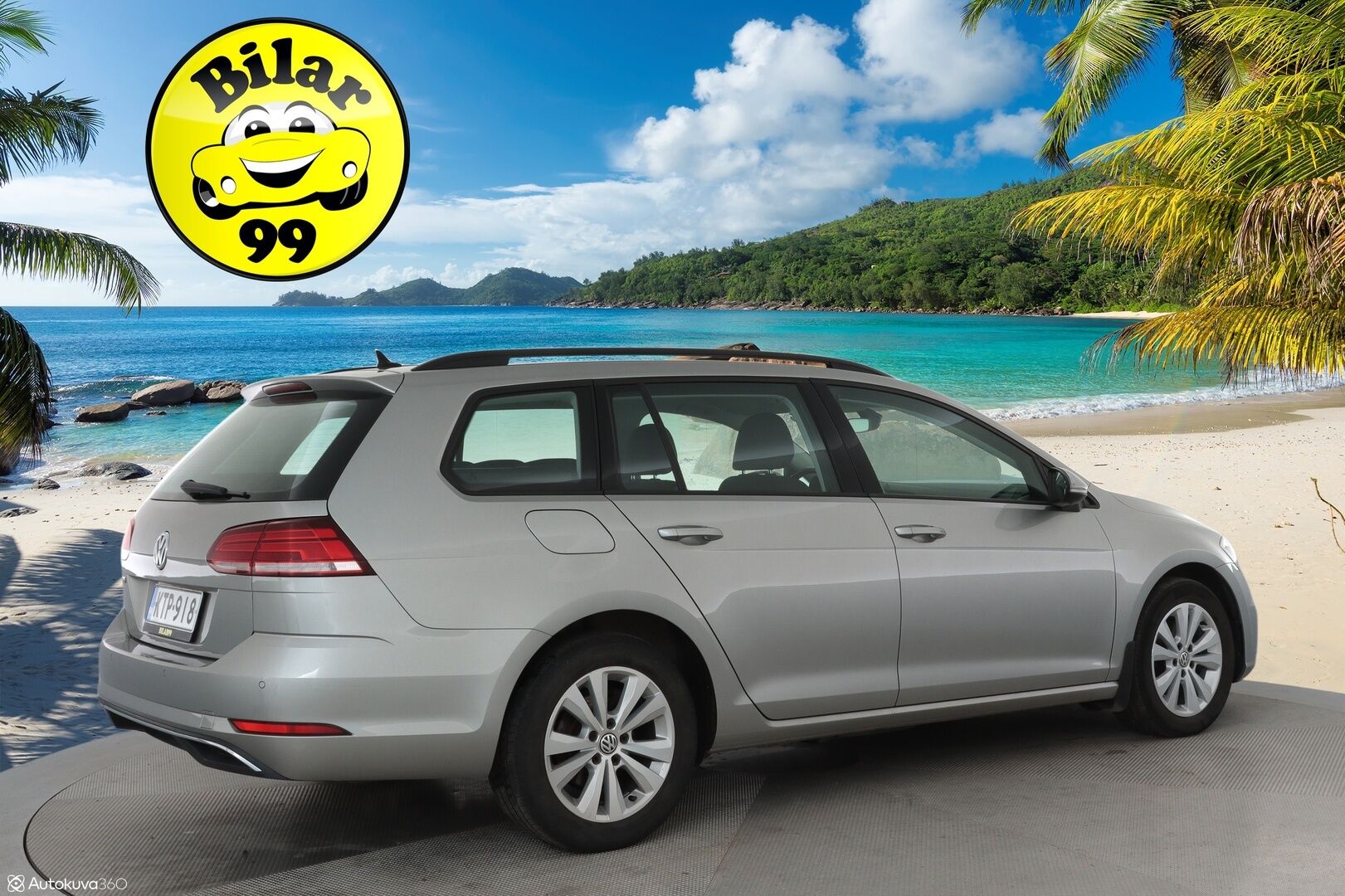 Volkswagen Golf 2019 Variant Comfortline 1,6 TDI SCR 85 kW (115 hv) DSG-aut. ** Webasto / Adapt.Vakkari / P.Kamera / LED-valot / KeylessGO ** - Suomi-auto / 2x Renkaat