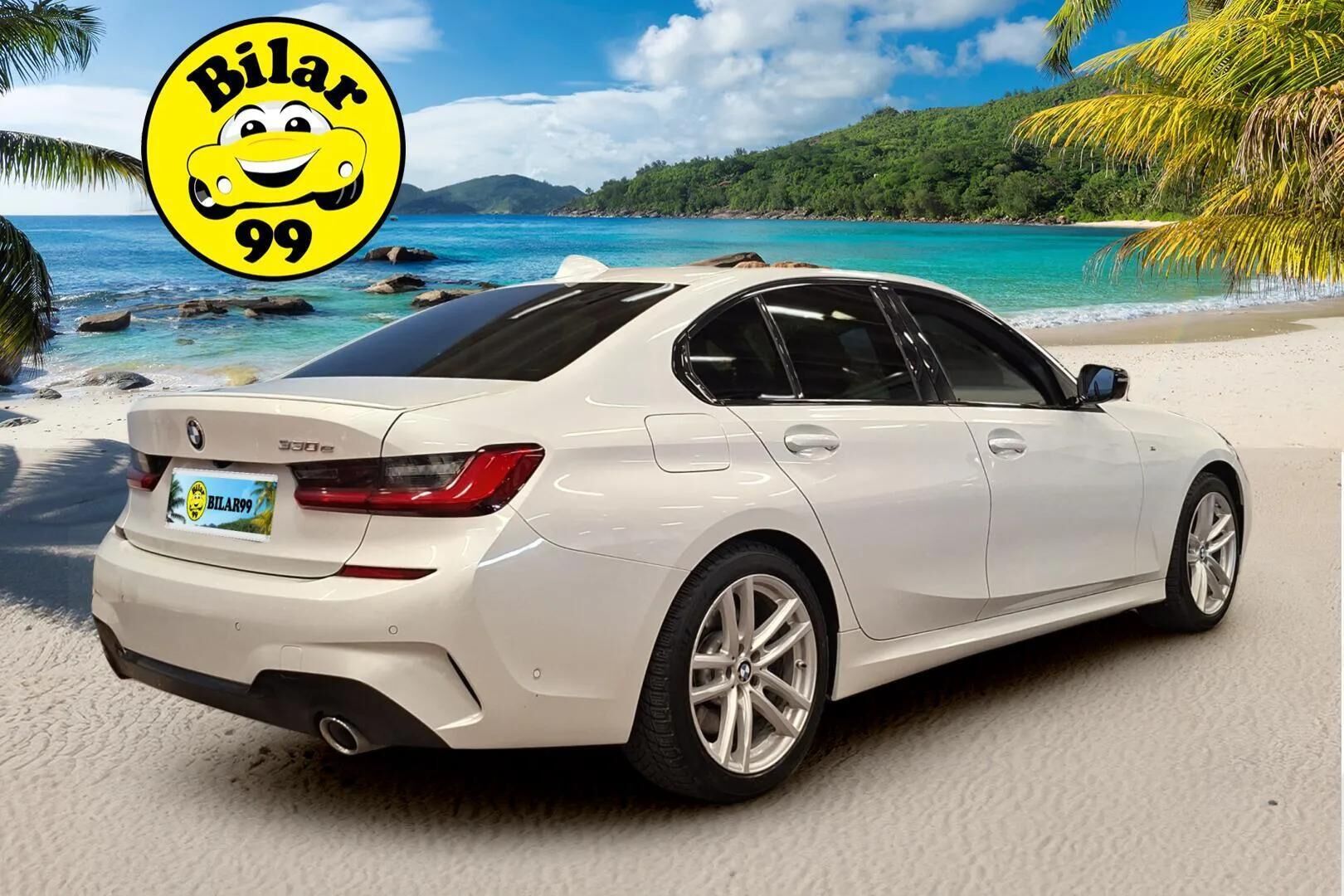 BMW 330 2019 G20 Sedan 330e iPerformance Launch Edition M Sport - | M - Sport | Harman Kardon | ACC | 360 - Kamera | Konjakki Nahat | Suomi - Auto | Laser | 