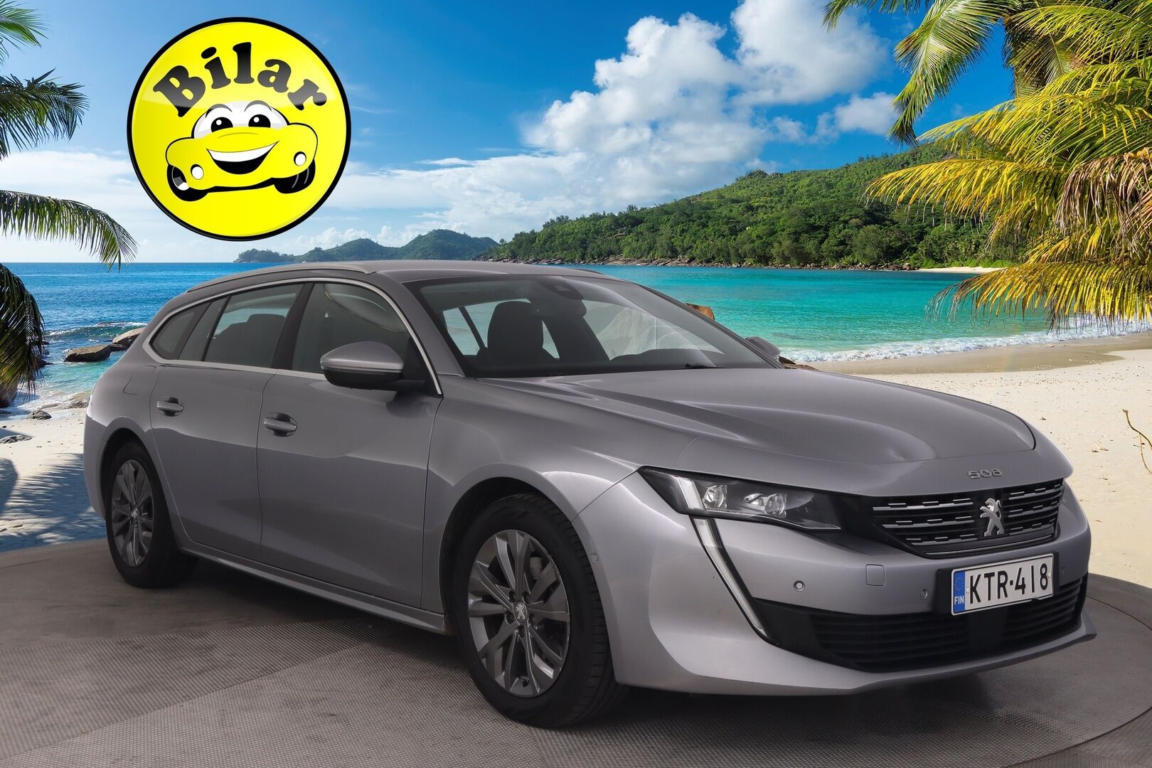 Peugeot 508 2020 SW Allure PureTech 180 EAT8-automaatti - Suomi-auto | Led | Koukku | BLIS | Puolinahka | 2x Renkaat&Vanteet | Vakionopeudensäädin | Navigointijärjestelmä 