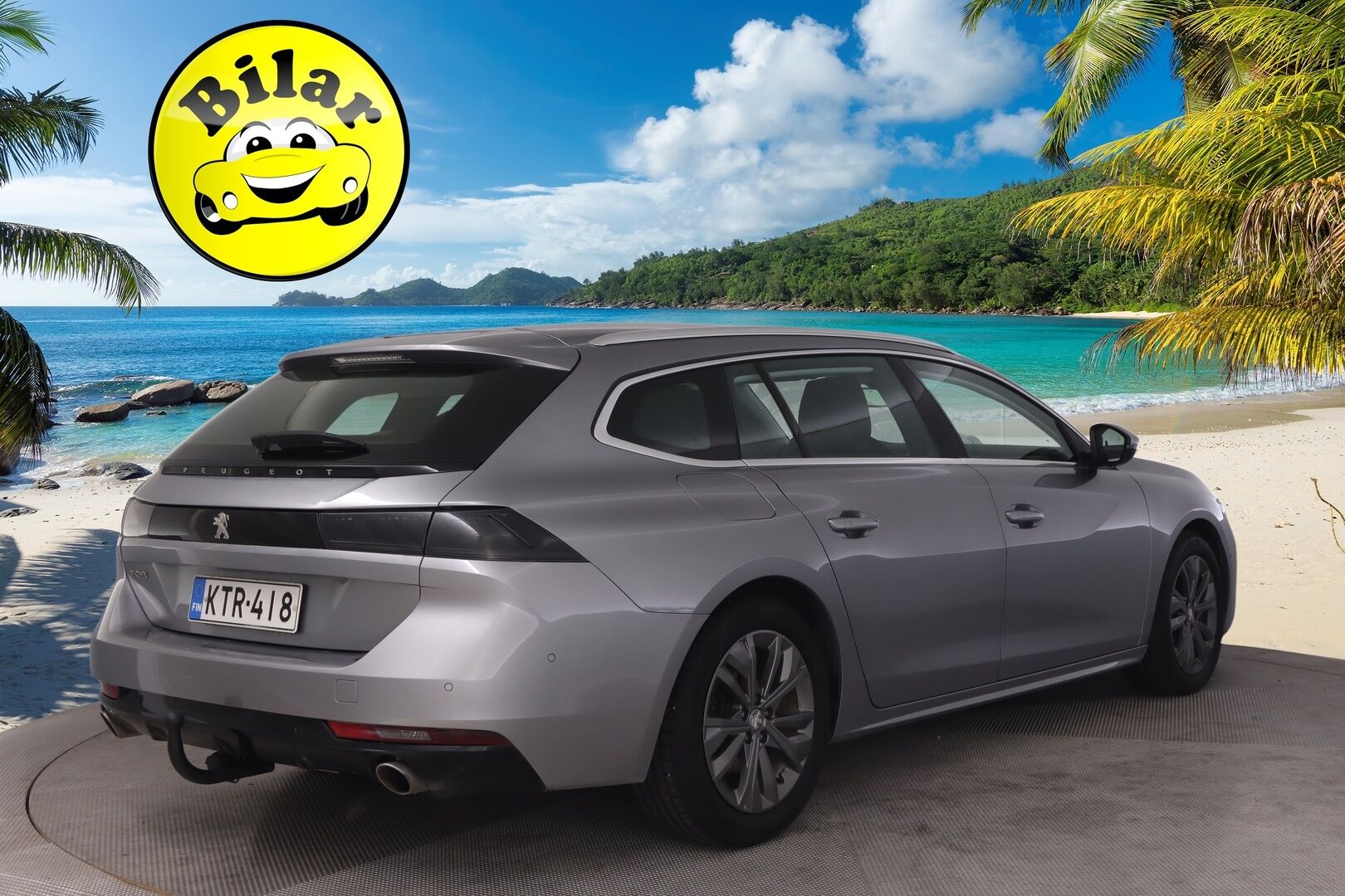 Peugeot 508 2020 SW Allure PureTech 180 EAT8-automaatti - Suomi-auto | Led | Koukku | BLIS | Puolinahka | 2x Renkaat&Vanteet | Vakionopeudensäädin | Navigointijärjestelmä 