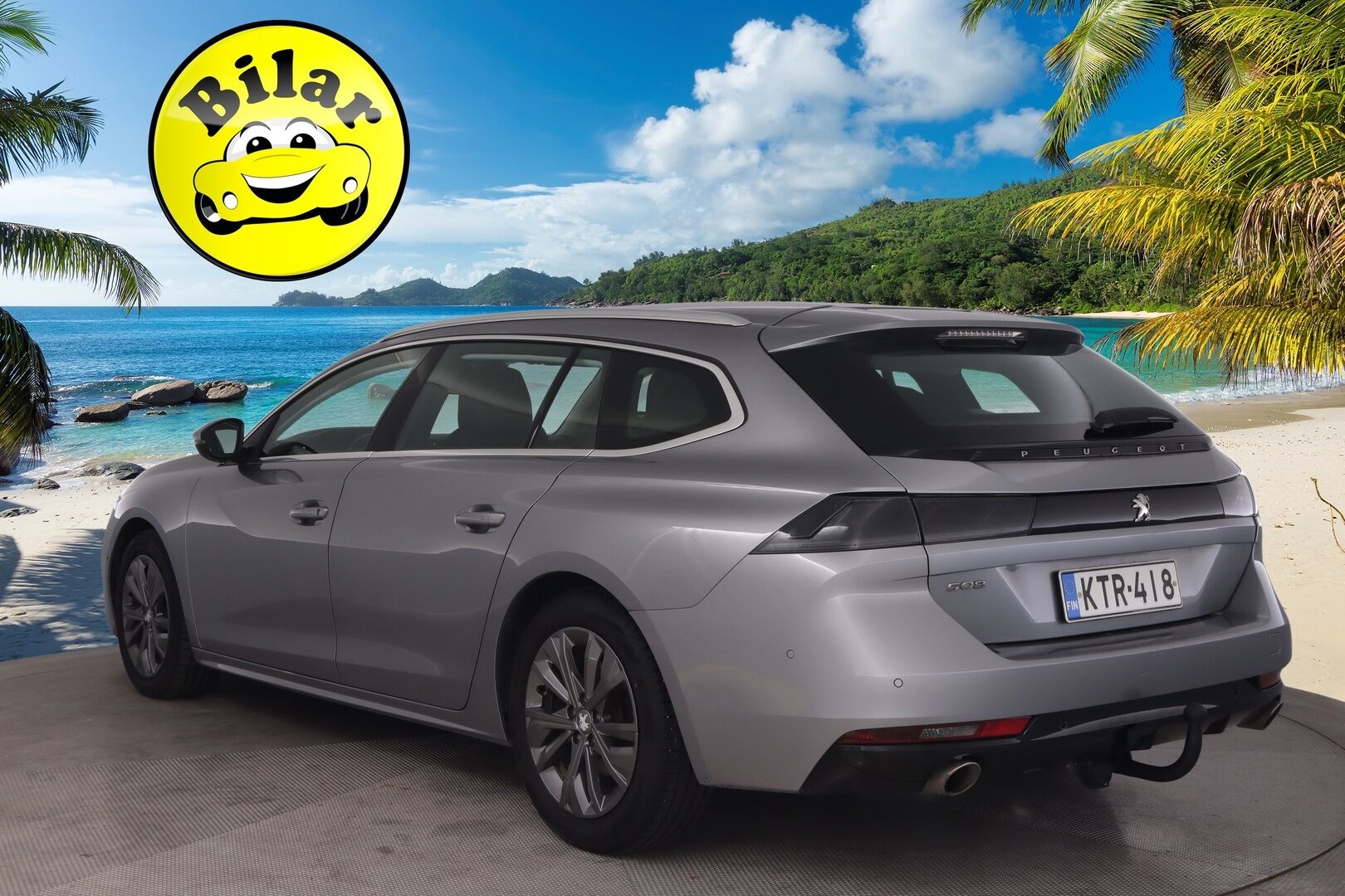 Peugeot 508 2020 SW Allure PureTech 180 EAT8-automaatti - Suomi-auto | Led | Koukku | BLIS | Puolinahka | 2x Renkaat&Vanteet | Vakionopeudensäädin | Navigointijärjestelmä 
