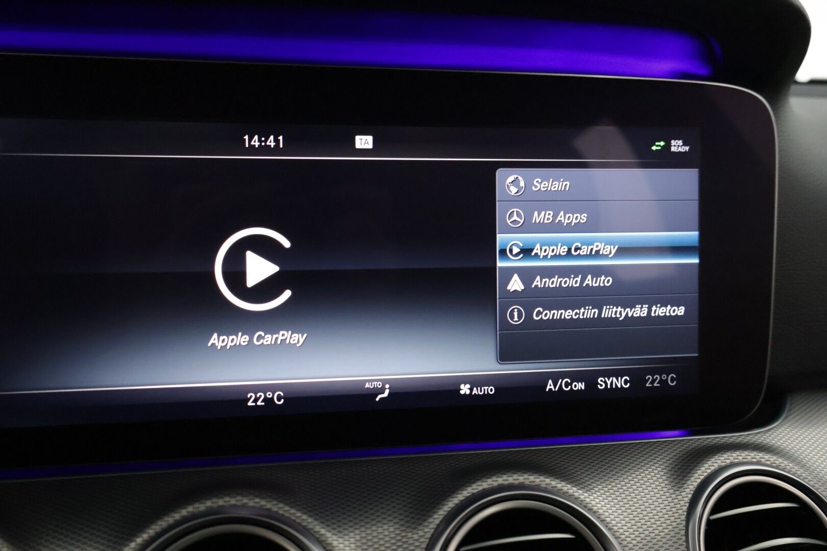Mercedes-Benz E 2017 200d - *Widescreen / Adaptiivinen Vakionopeudensäädin / Peruutuskamera / CarPlay*