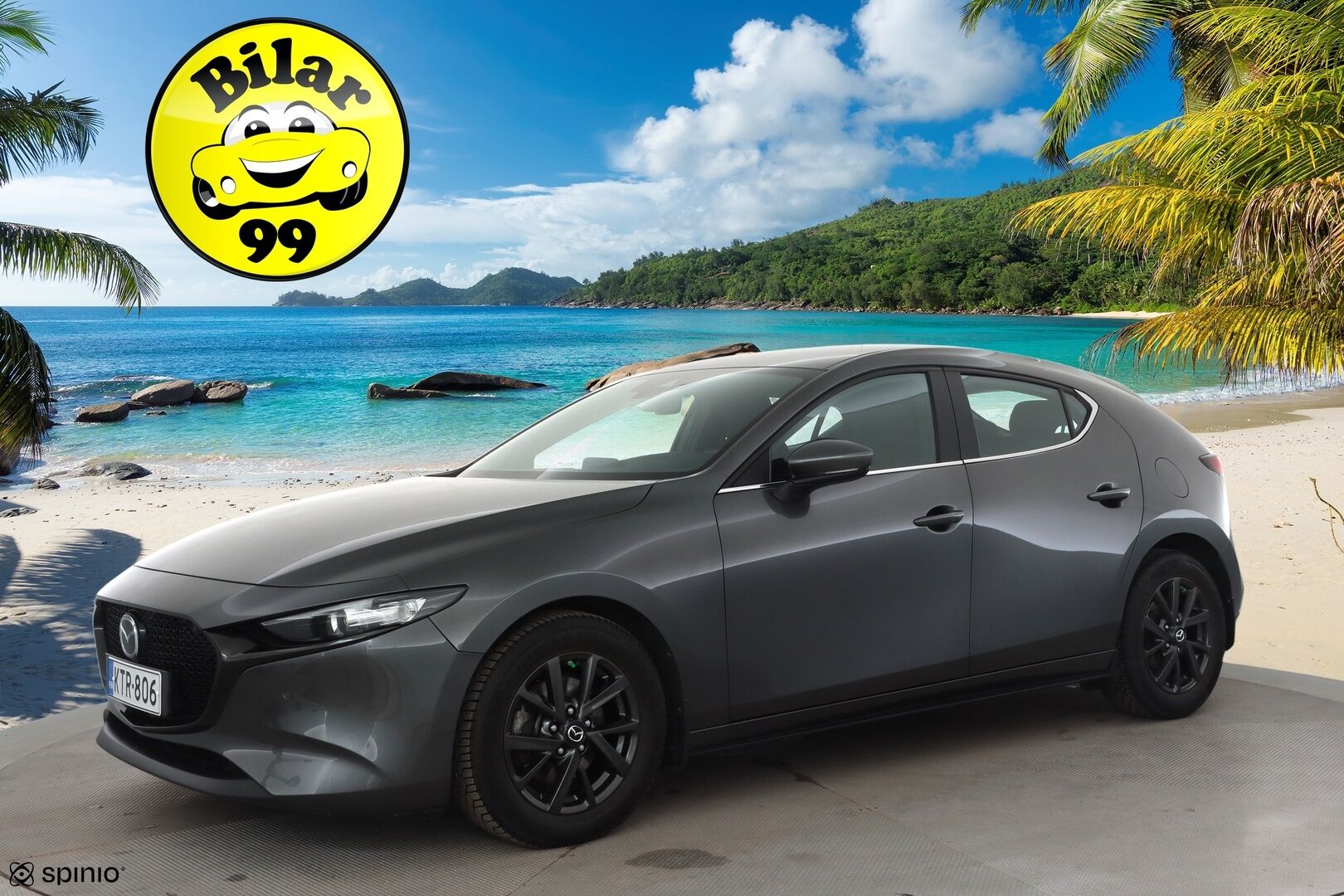 Mazda Mazda3 2020 Hatchback 2,0 (180hv) M Hybrid Skyactiv-X Vision Plus AT * ACC / LED / HUD /  P.Kamera / Keyless / Apple&Android * - suomi-auto / Kahdet Renkaat / Merkkihuollettu