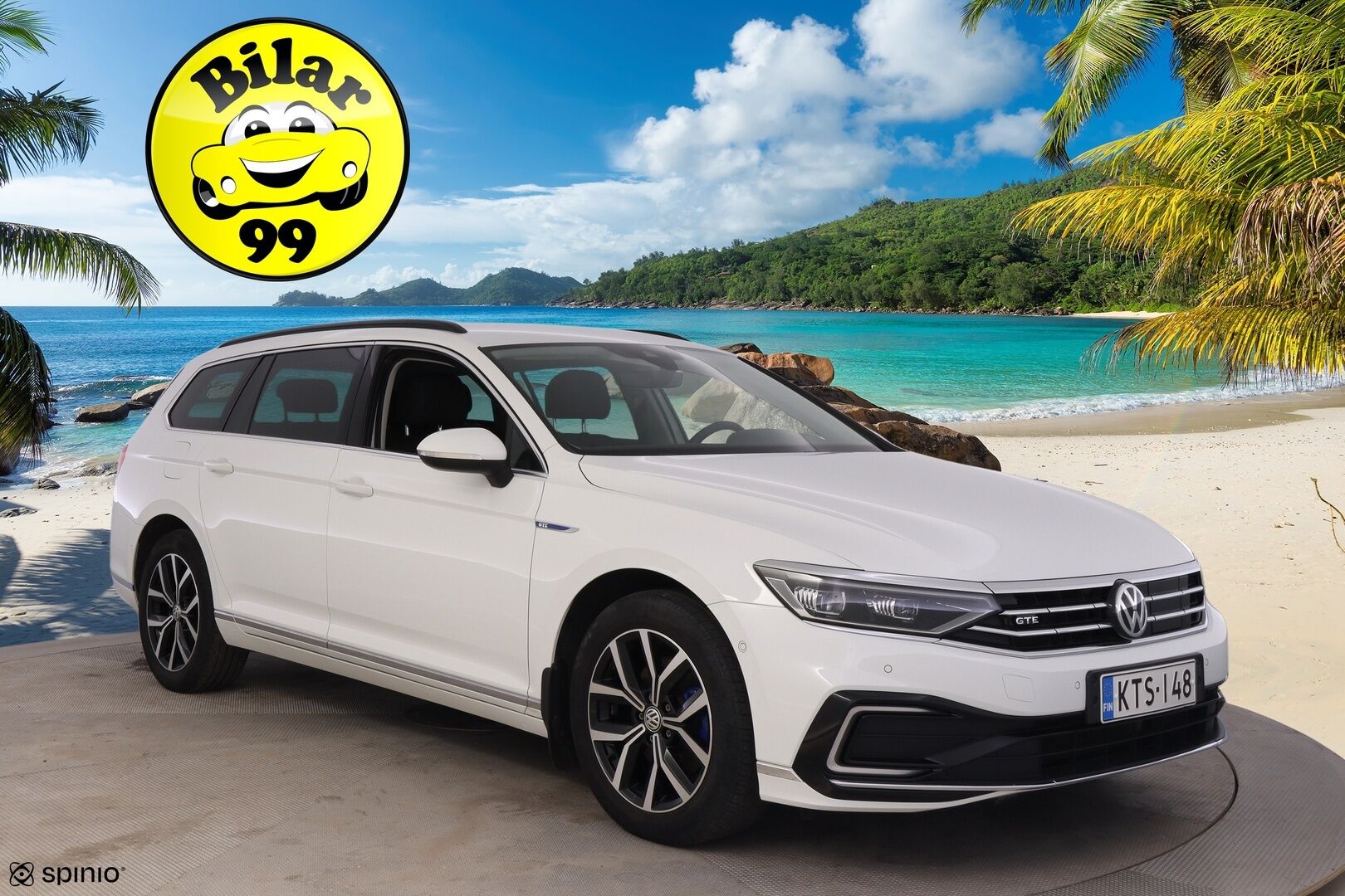 Volkswagen Passat 2020 Variant GTE Plug-In Hybrid 160 kW DSG-automaatti *ACC / Webasto / Navi / P-Kamera / KeyLessGo / Ratinlämmitin / LED* - Jakohihna juuri vaihdettu / Hyvin huollettu Suomiauto kaksilla renkailla ja vanteilla!