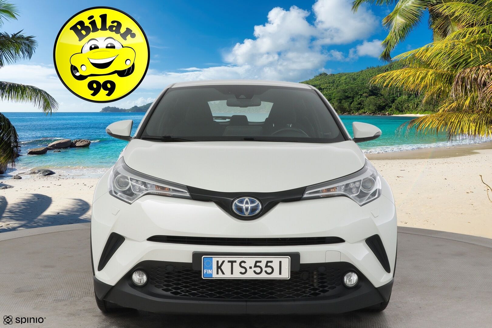 Toyota C-HR 2019 1,8 Hybrid Active Edition * Adaptiivinen vakionopeudensäädin / Kaistavahti / Peruutuskamera / Avaimeton ovien avaus * - Kahdet todella hyvät renkaat / Hyvin huollettu / Tuulilasi ehjä, maalipinta siisti *