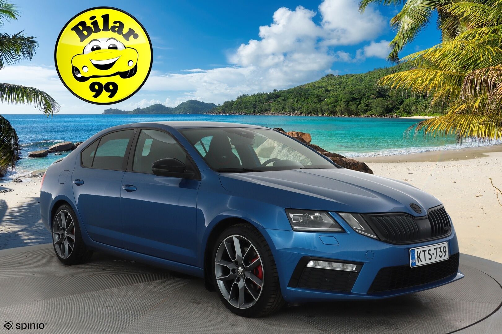 Skoda Octavia 2020 2,0 TDI 184 4x4 RS BusinessLine DSG **Webasto / Koukku / Adapt.Vakkari / LED-valot / P.Tutkat / Navi / Kaistavahti** - Suomi-auto / Kahdet Renkaat