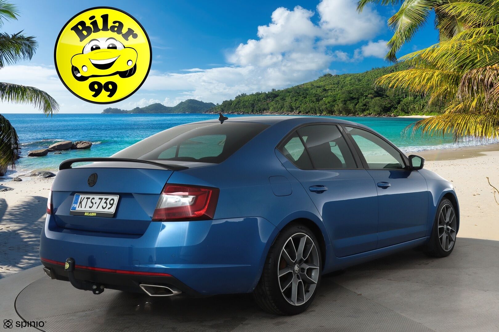 Skoda Octavia 2020 2,0 TDI 184 4x4 RS BusinessLine DSG **Webasto / Koukku / Adapt.Vakkari / LED-valot / P.Tutkat / Navi / Kaistavahti** - Suomi-auto / Kahdet Renkaat