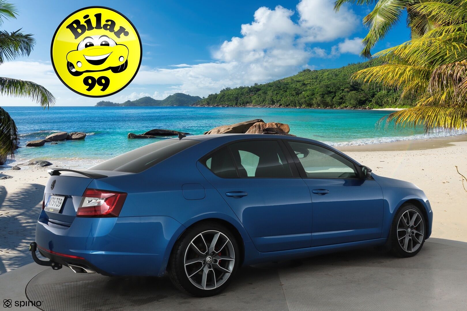 Skoda Octavia 2020 2,0 TDI 184 4x4 RS BusinessLine DSG **Webasto / Koukku / Adapt.Vakkari / LED-valot / P.Tutkat / Navi / Kaistavahti** - Suomi-auto / Kahdet Renkaat