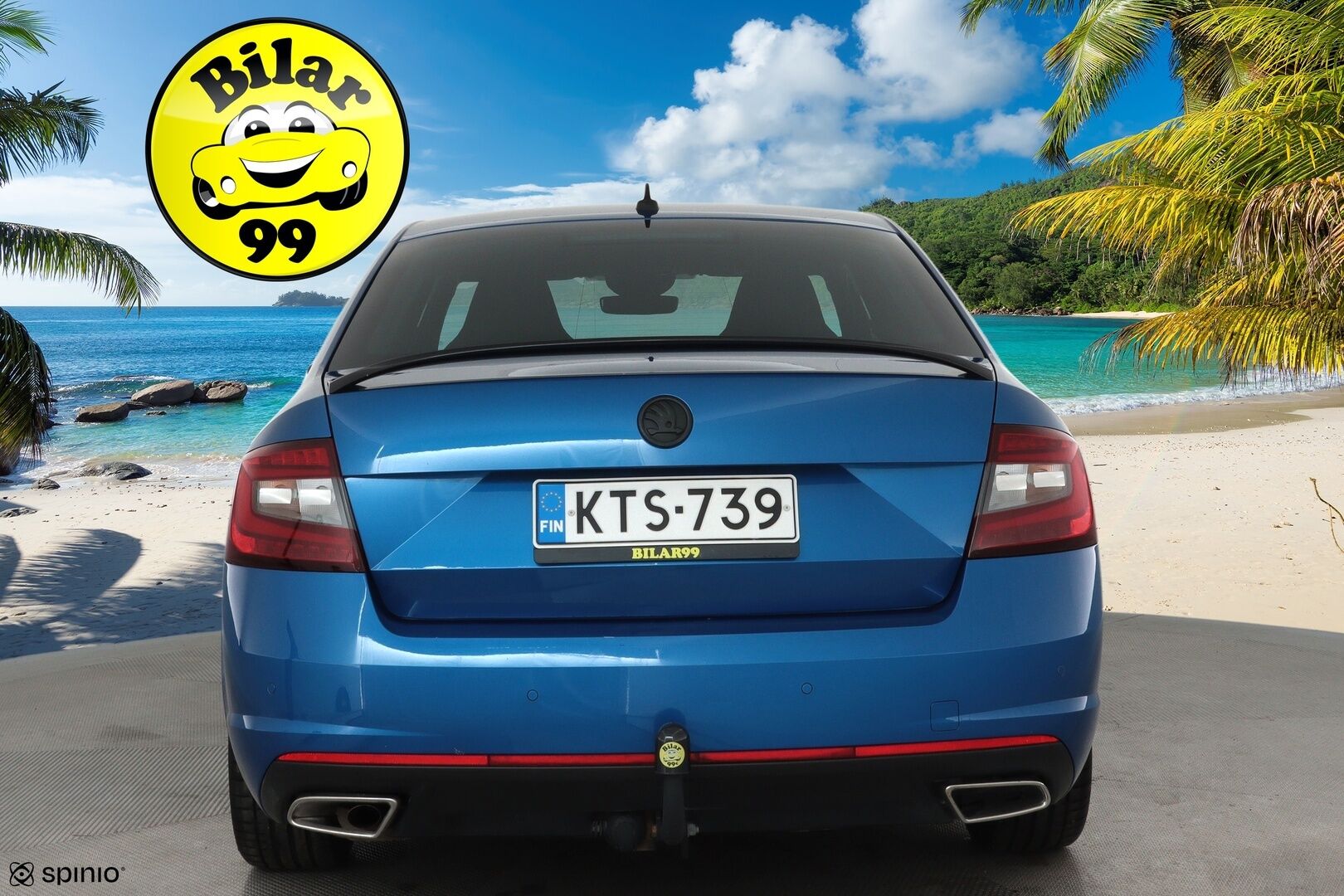 Skoda Octavia 2020 2,0 TDI 184 4x4 RS BusinessLine DSG **Webasto / Koukku / Adapt.Vakkari / LED-valot / P.Tutkat / Navi / Kaistavahti** - Suomi-auto / Kahdet Renkaat