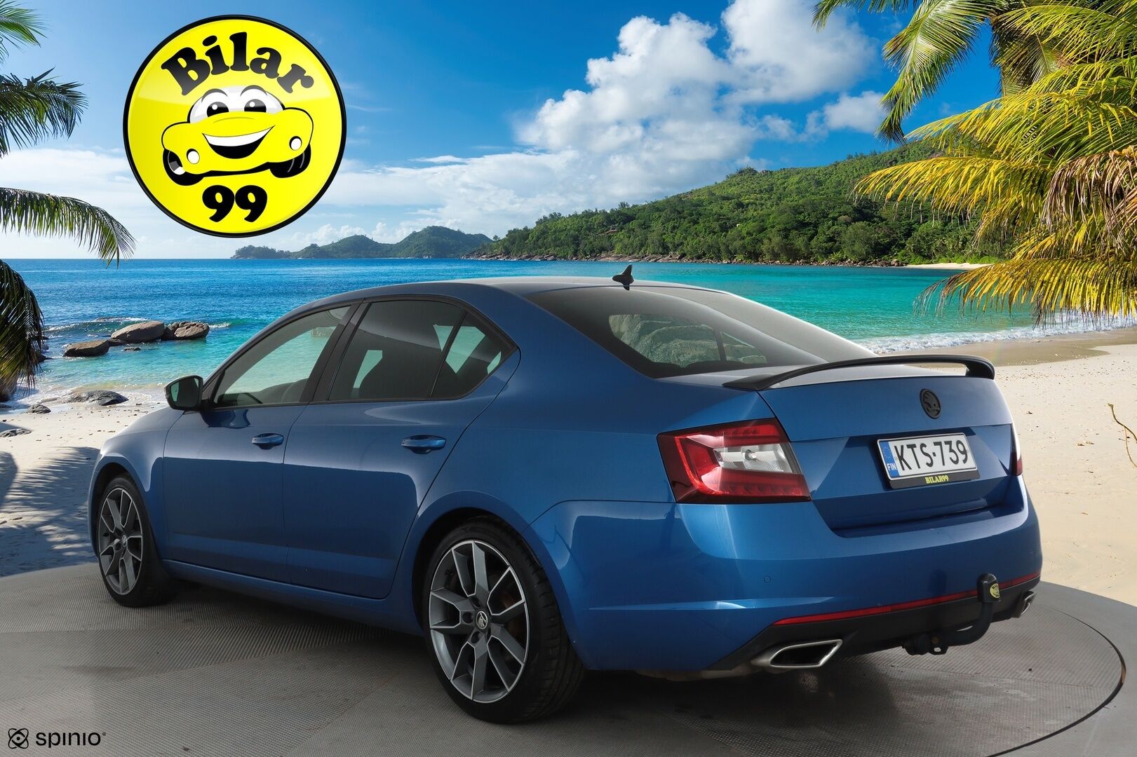 Skoda Octavia 2020 2,0 TDI 184 4x4 RS BusinessLine DSG **Webasto / Koukku / Adapt.Vakkari / LED-valot / P.Tutkat / Navi / Kaistavahti** - Suomi-auto / Kahdet Renkaat