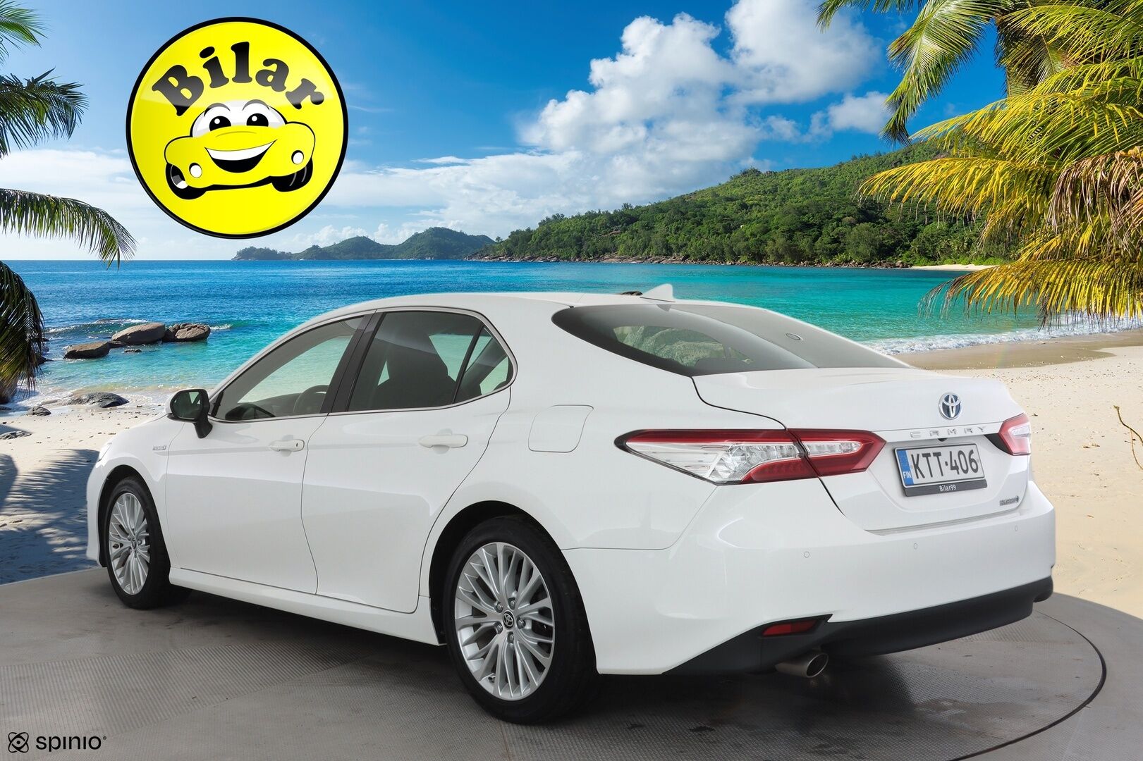 Toyota Camry 2020 2,5 Hybrid Style - | ACC | Sähköpenkit | Nahkaverhoilu | LDA | BSM | Keyless | P.kamera | Sähk. ratti | Navi | LED | Aut. pitkät | 2x renkaat aluin | Merkkihuollot | 