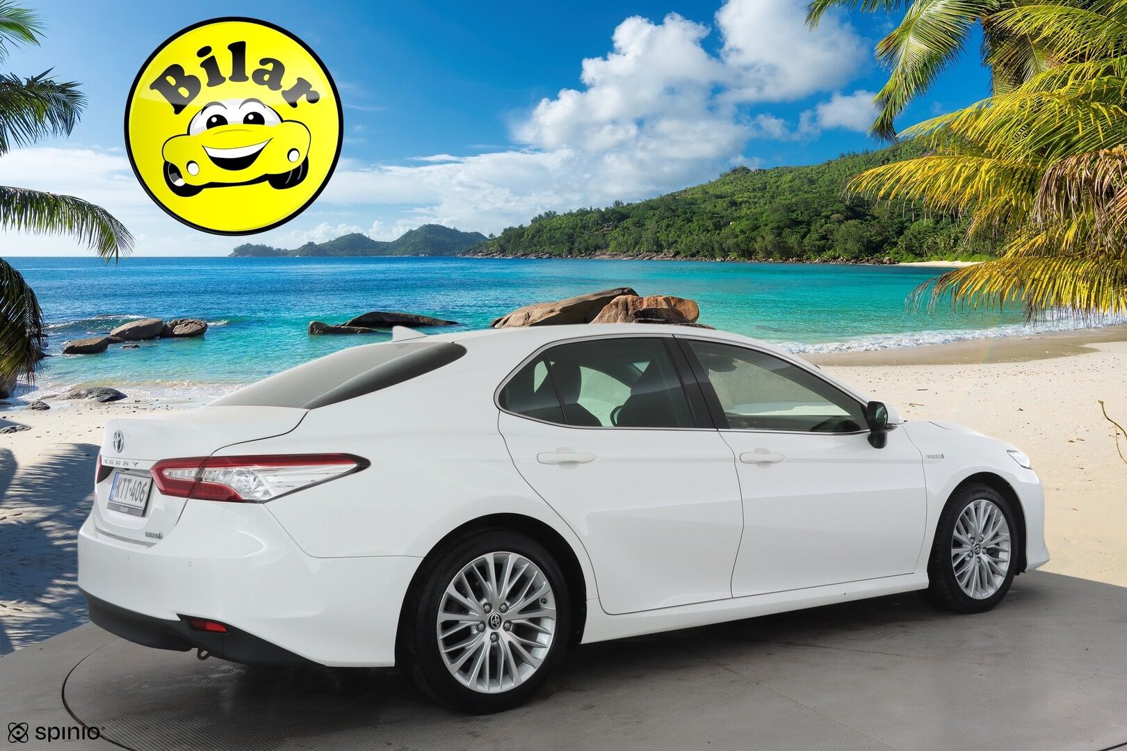 Toyota Camry 2020 2,5 Hybrid Style - | ACC | Sähköpenkit | Nahkaverhoilu | LDA | BSM | Keyless | P.kamera | Sähk. ratti | Navi | LED | Aut. pitkät | 2x renkaat aluin | Merkkihuollot | 
