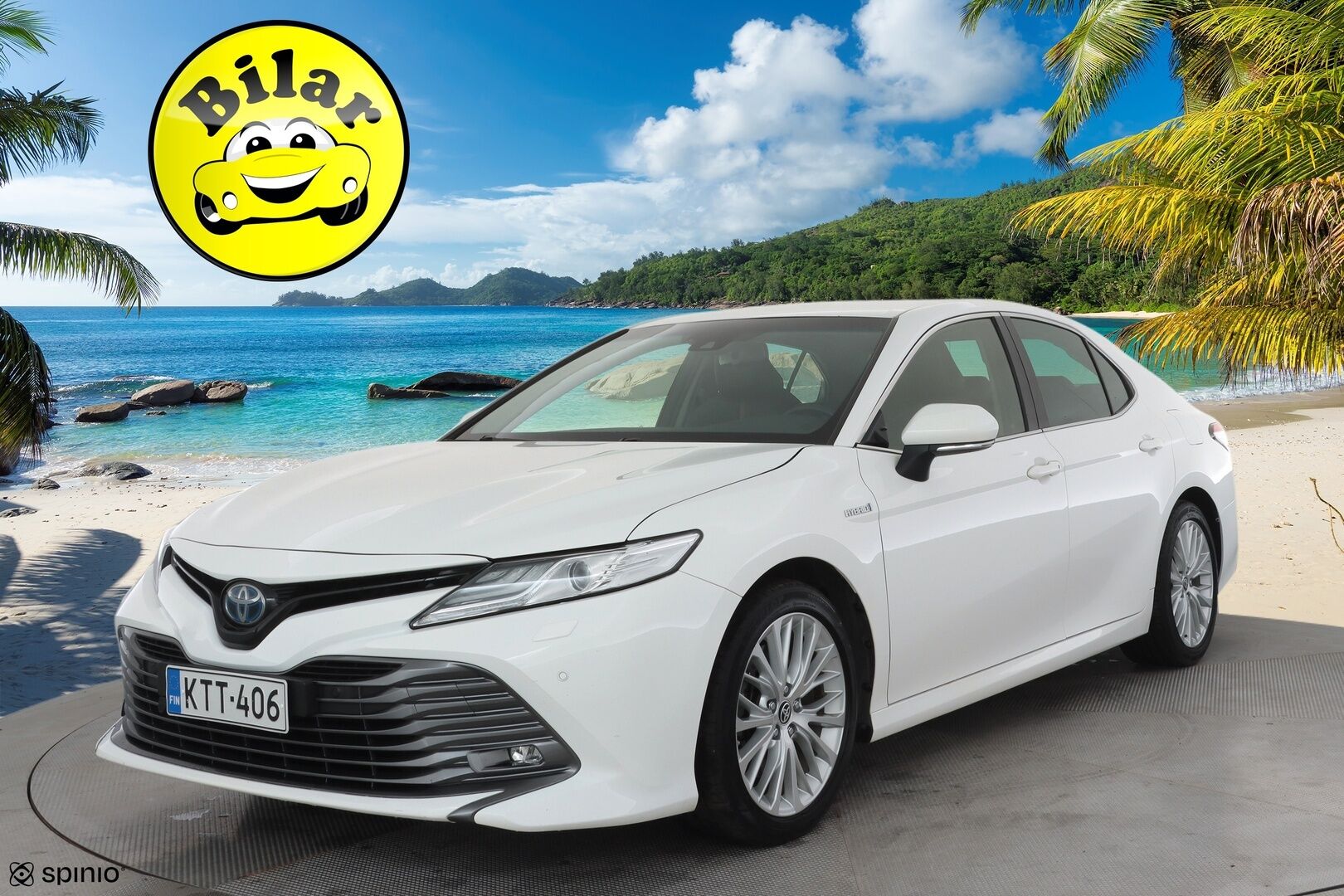 Toyota Camry 2020 2,5 Hybrid Style - | ACC | Sähköpenkit | Nahkaverhoilu | LDA | BSM | Keyless | P.kamera | Sähk. ratti | Navi | LED | Aut. pitkät | 2x renkaat aluin | Merkkihuollot | 