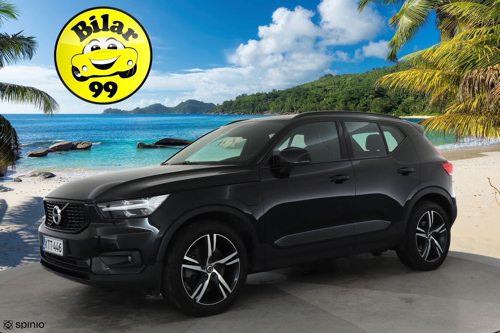 Volvo XC40 2021 T5 TwE Recharge Business R-Design aut **ACC / Webasto / P.kamera / BLIS / Navi / Full LED / Nahka-Alcantara** - Suomi-auto / Kahdet renkaat aluvanteilla / Merkkihuollot / Digimittaristo