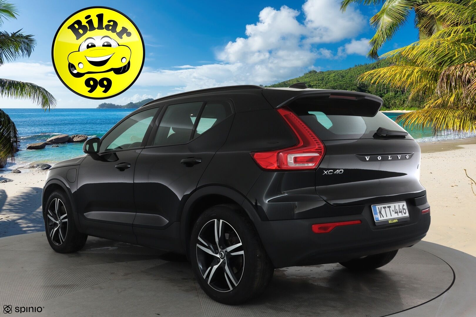 Volvo XC40 2021 T5 TwE Recharge Business R-Design aut **ACC / Webasto / P.kamera / BLIS / Navi / Full LED / Nahka-Alcantara** - Suomi-auto / Kahdet renkaat aluvanteilla / Merkkihuollettu