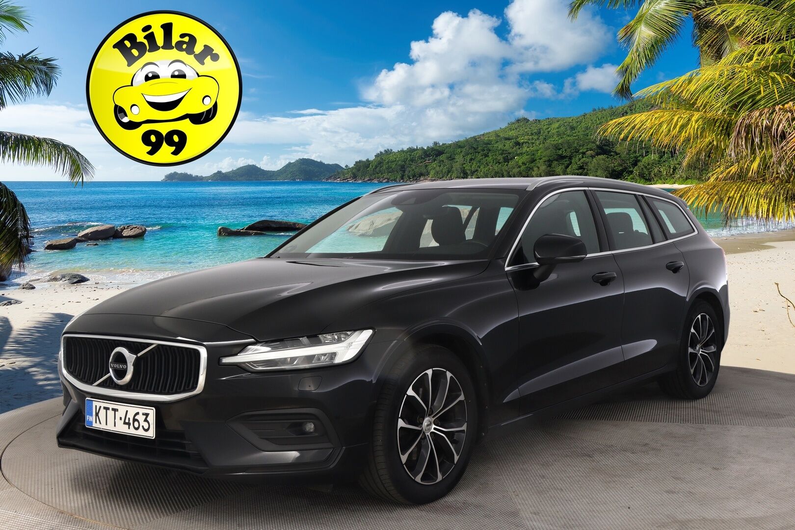 Volvo V60 2021 D3 AWD Business aut *Muistipenkki/ Sporttinahat/  Pa-Lämmitin/  Koukku/  VOC/  Kamera* - Merkkihuollettu / 2x renkaat / Suomiauto / Kessy
