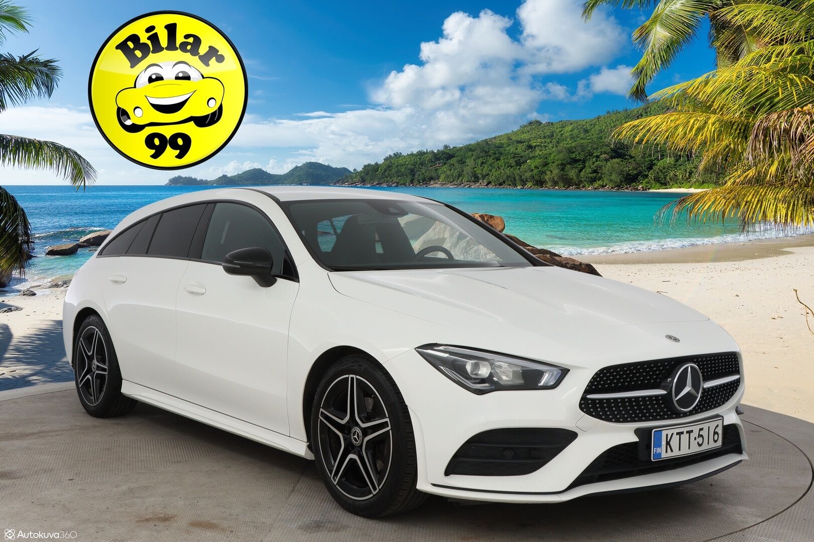 Mercedes-Benz CLA 2020 180 A Shooting Brake Business AMG - Suomiauto / Peruutuskamera / Vetokoukku / Nahka-Alcantara / Night / Led High Performance / Lohko & Sisäpistoke!
