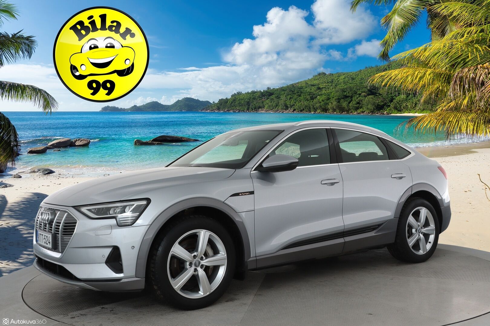 Audi e-tron 2020 Sportback Edition Advanced 50 quattro **1-om Suomi-auto / Ilma-alusta / Navi / P.kamera / Sporttipenkit / Kaistavahti **