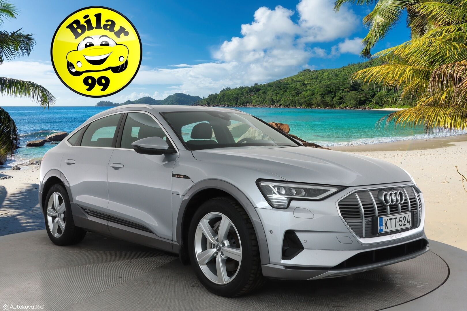 Audi e-tron 2020 Sportback Edition Advanced 50 quattro **1-om Suomi-auto / Ilma-alusta / Navi / P.kamera / Sporttipenkit / Kaistavahti **