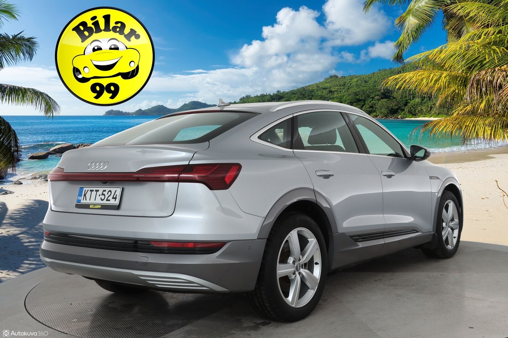 Audi e-tron 2020 Sportback Edition Advanced 50 quattro **1-om Suomi-auto / Ilma-alusta / Navi / P.kamera / Sporttipenkit / Kaistavahti **
