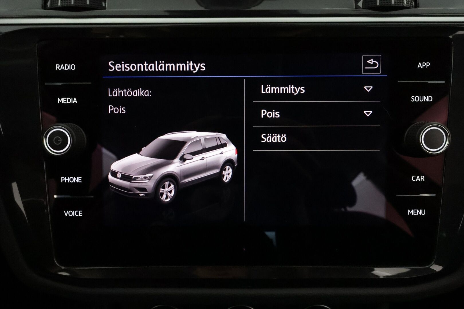 Volkswagen Tiguan 2020 R-Line 2,0 TDI SCR 110 kW DSG-automaatti ** Webasto / Koukku / Adapt.Vakkari / LED-valot / P.tutkat / Kaistavahti ** - Suomi-auto / Kahdet Renkaat