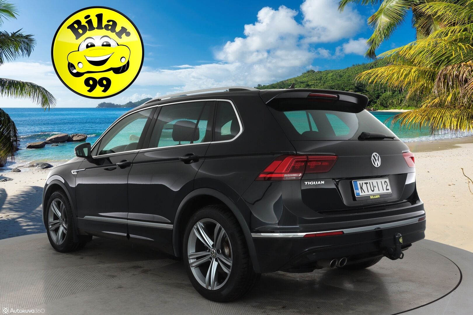 Volkswagen Tiguan 2020 R-Line 2,0 TDI SCR 110 kW DSG-automaatti ** Webasto / Koukku / Adapt.Vakkari / LED-valot / P.tutkat / Kaistavahti ** - Suomi-auto / Kahdet Renkaat