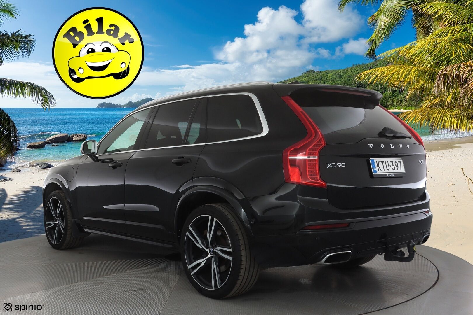 Volvo XC90 2016 T8 Twin Engine AWD R-Design aut 7-P - ACC | Webasto | Koukku | Full-LED | Panorama | B&W | Hierovat ja ilmastoidut muistipenkit | Kahdet Renkaat | Juuri huollettu | Hihna vaihdettu