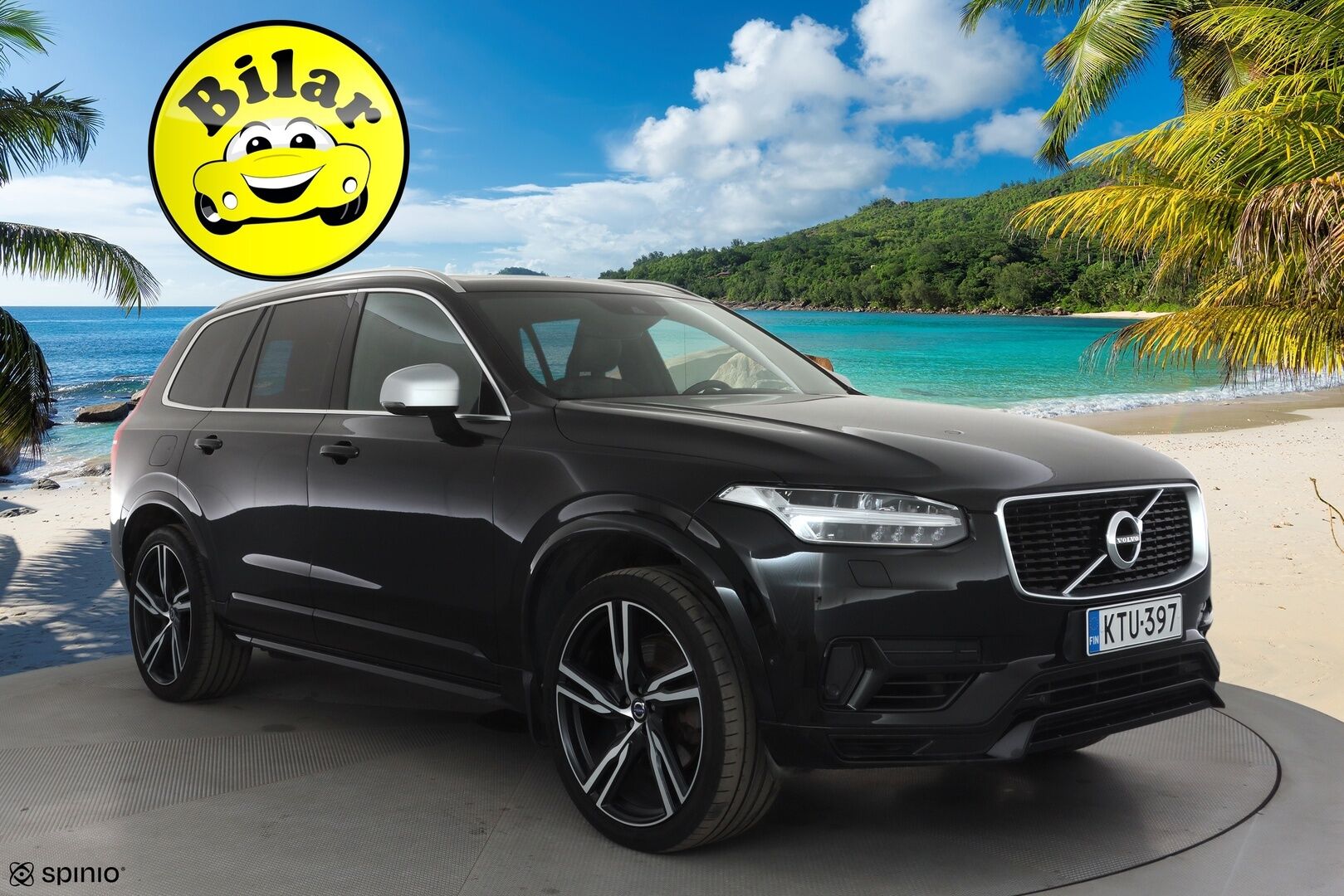 Volvo XC90 2016 T8 Twin Engine AWD R-Design aut 7-P - ACC | Webasto | Koukku | Full-LED | Panorama | B&W | Hierovat ja ilmastoidut muistipenkit | Kahdet Renkaat | Juuri huollettu | Hihna vaihdettu