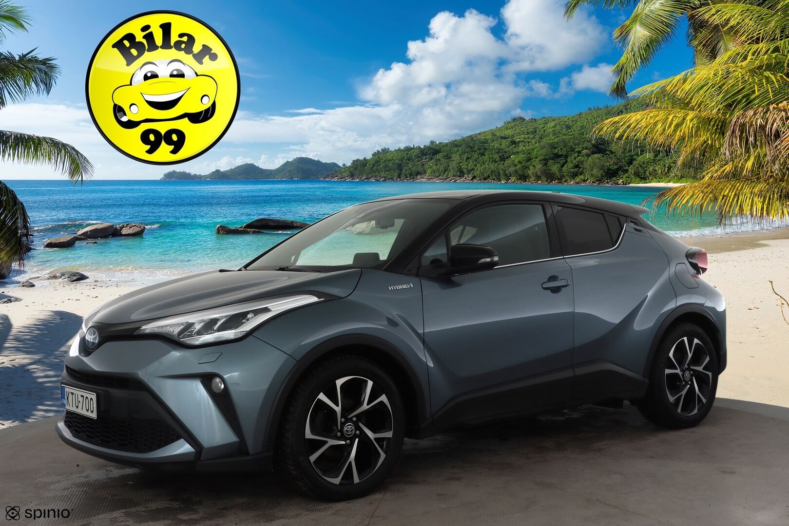 Toyota C-HR 2020 2,0 Hybrid Intense Edition * ACC / LED / P.kamera / Navi / Koukku / Keyless * - Suomi-auto / Kahdet renkaat