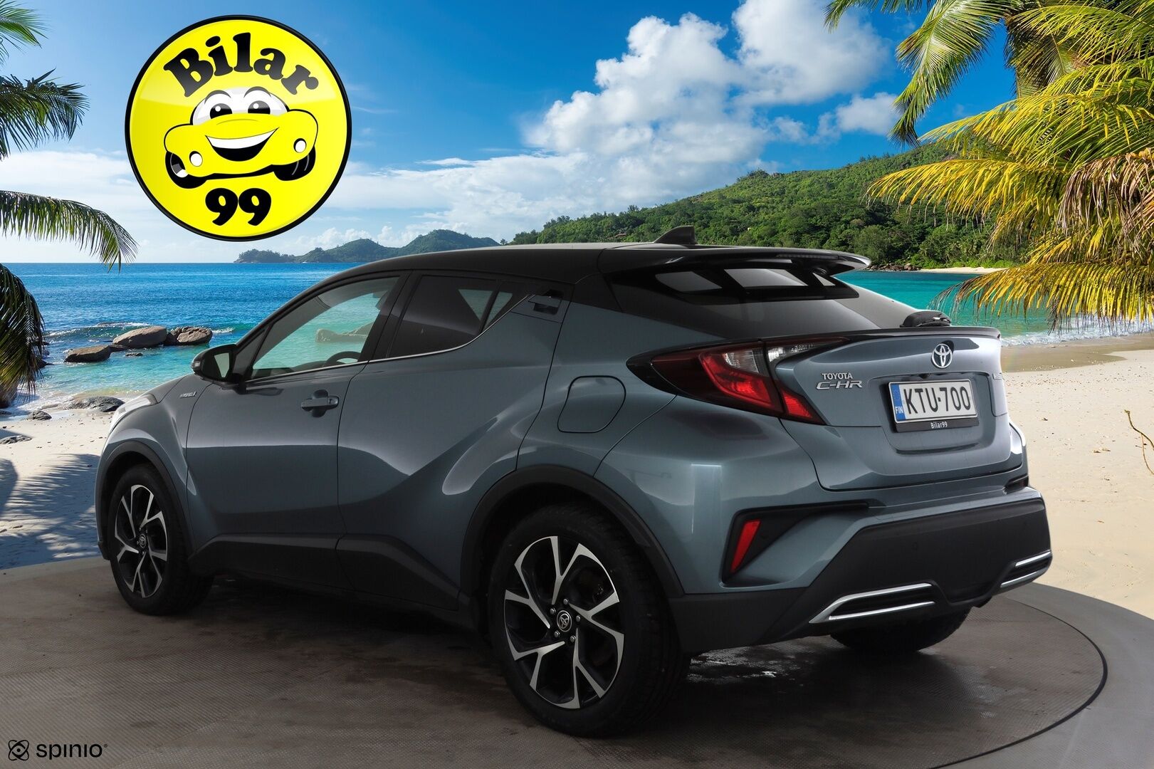 Toyota C-HR 2020 2,0 Hybrid Intense Edition * ACC / LED / P.kamera / Navi / Koukku / Keyless * - Suomi-auto / Kahdet renkaat - HULLUT JOULUT KORKOTARJOUS 2,49% 