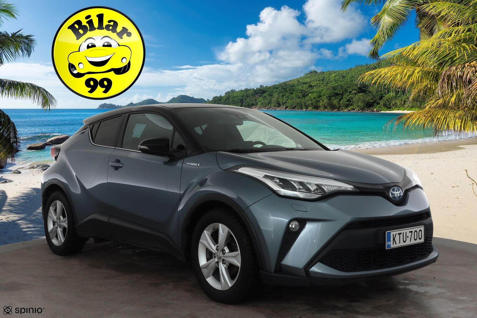 Toyota C-HR 2020 2,0 Hybrid Intense Edition * ACC / LED / P.kamera / Navi / Koukku / Keyless * - Suomi-auto / Kahdet renkaat