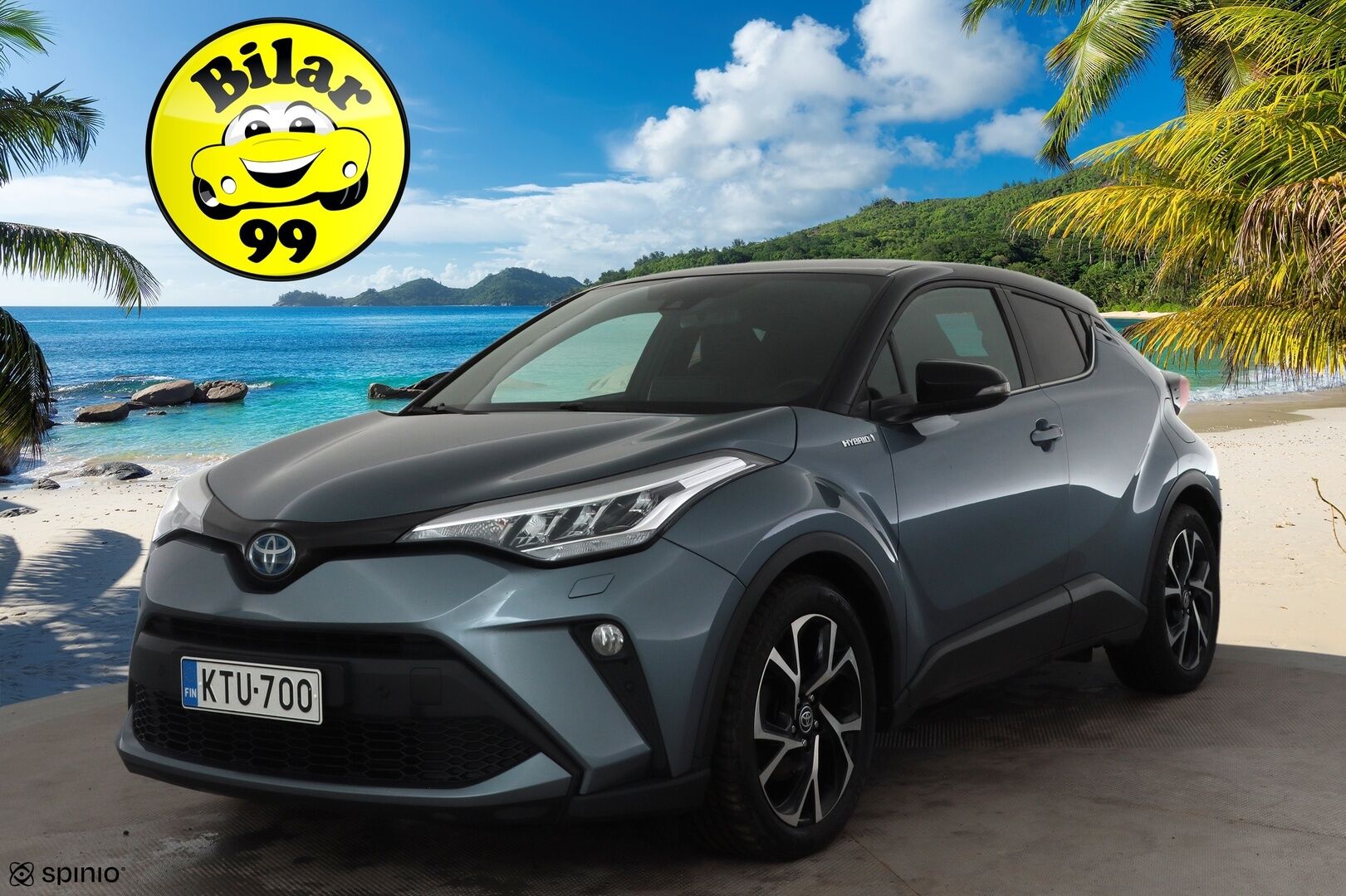 Toyota C-HR 2020 2,0 Hybrid Intense Edition * ACC / LED / P.kamera / Navi / Koukku / Keyless * - Suomi-auto / Kahdet renkaat