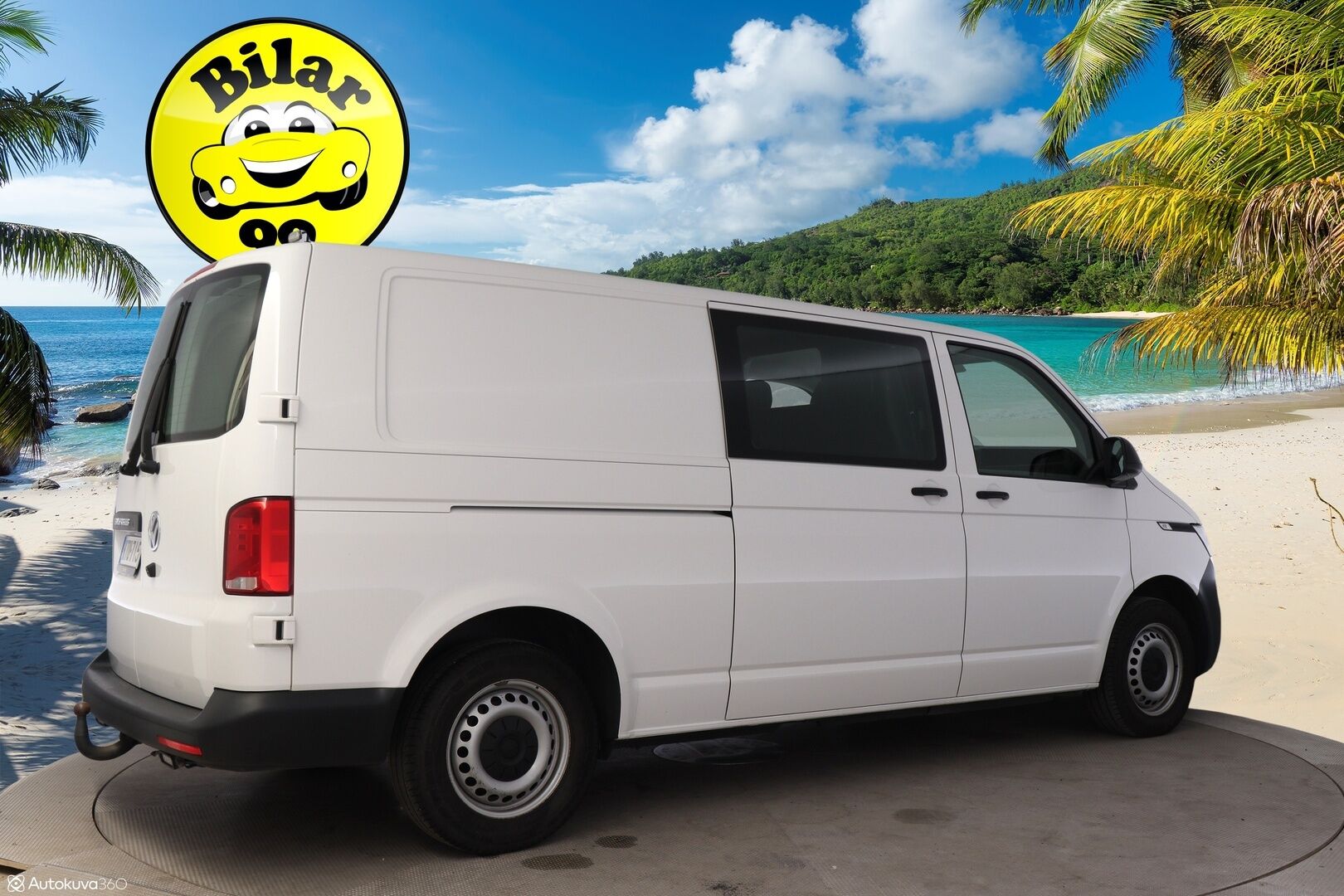 Volkswagen Transporter 2020 umpipakettiauto Pitkä 2,0 TDI 110 kW DSG 3200kg ** Sis.ALV / Läpijuostava / P-Kamera / Koukku ** - 1.om Suomi-auto / Webasto / Vakkari 