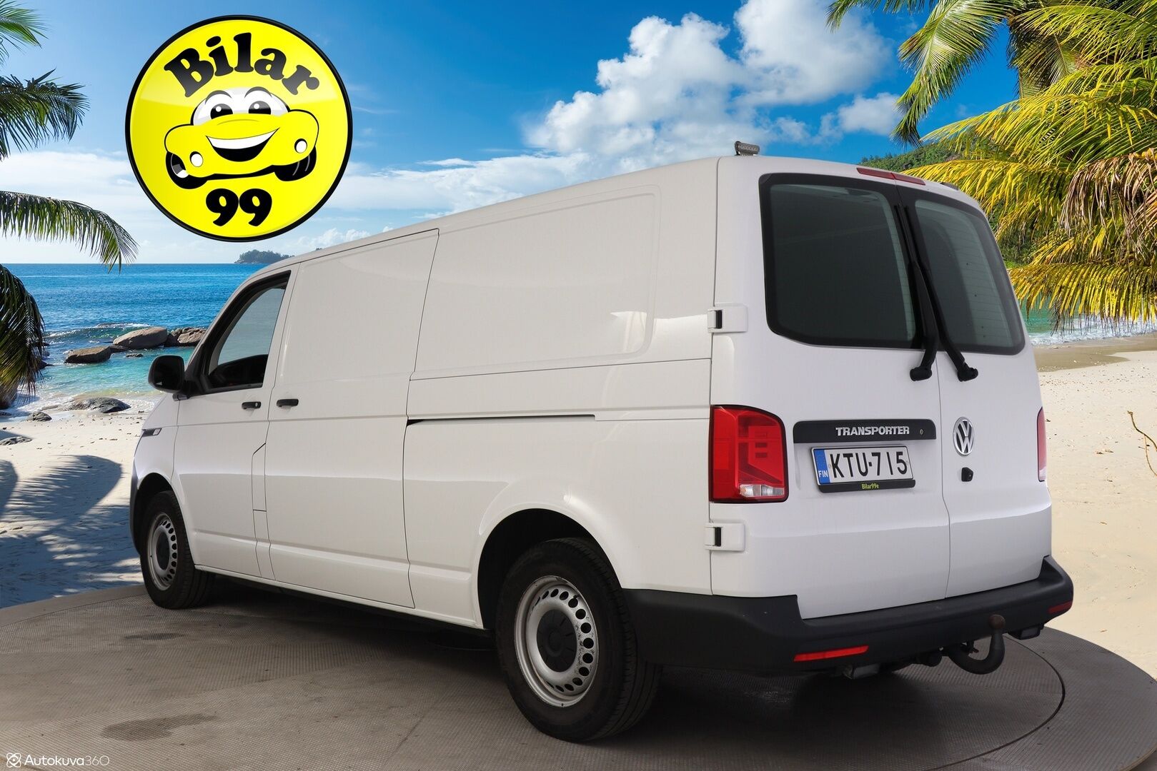 Volkswagen Transporter 2020 umpipakettiauto Pitkä 2,0 TDI 110 kW DSG 3200kg ** Sis.ALV / Läpijuostava / P-Kamera / Koukku ** - 1.om Suomi-auto / Webasto / Vakkari 