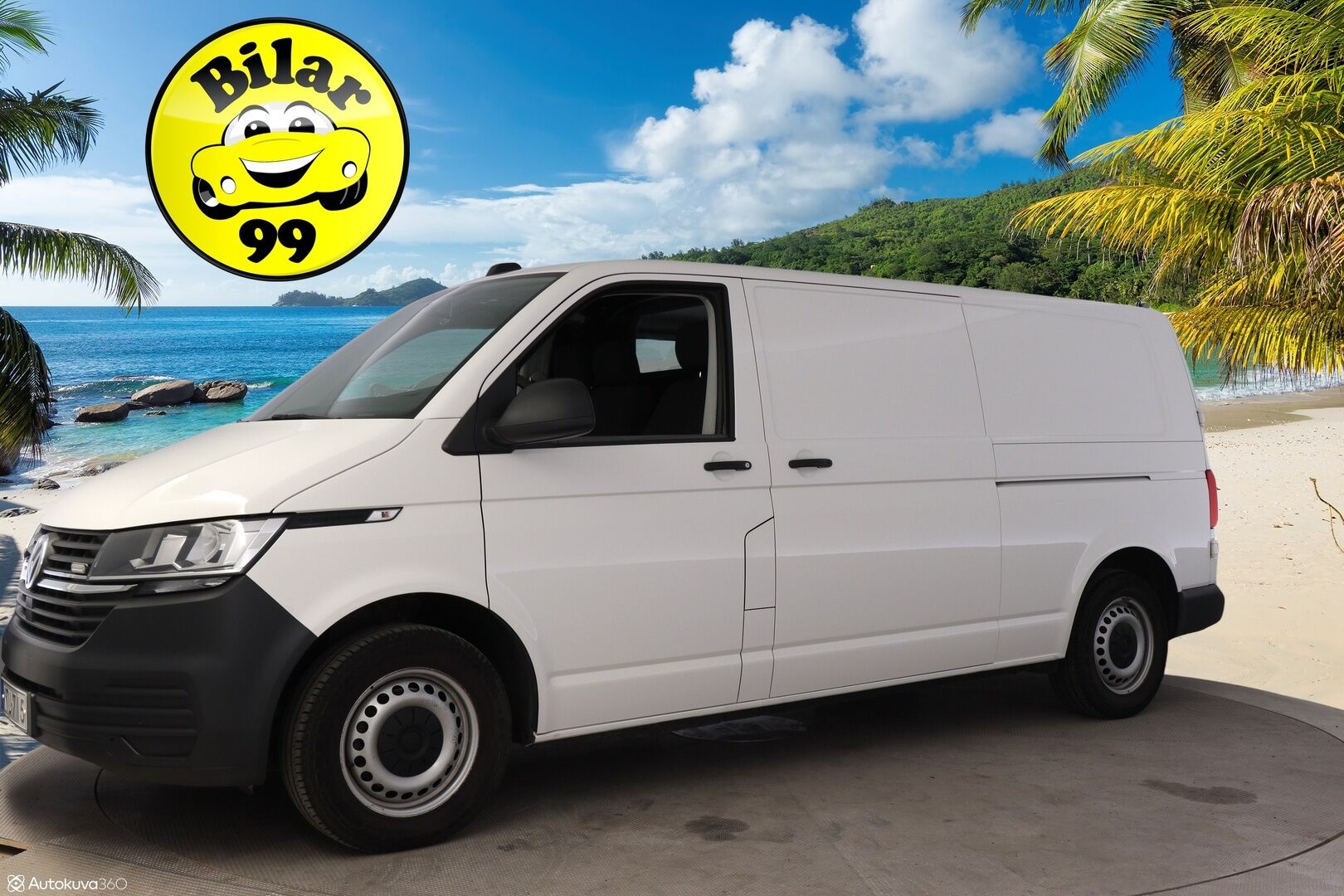 Volkswagen Transporter 2020 umpipakettiauto Pitkä 2,0 TDI 110 kW DSG 3200kg ** Sis.ALV / Läpijuostava / P-Kamera / Koukku ** - 1.om Suomi-auto / Webasto / Vakkari 