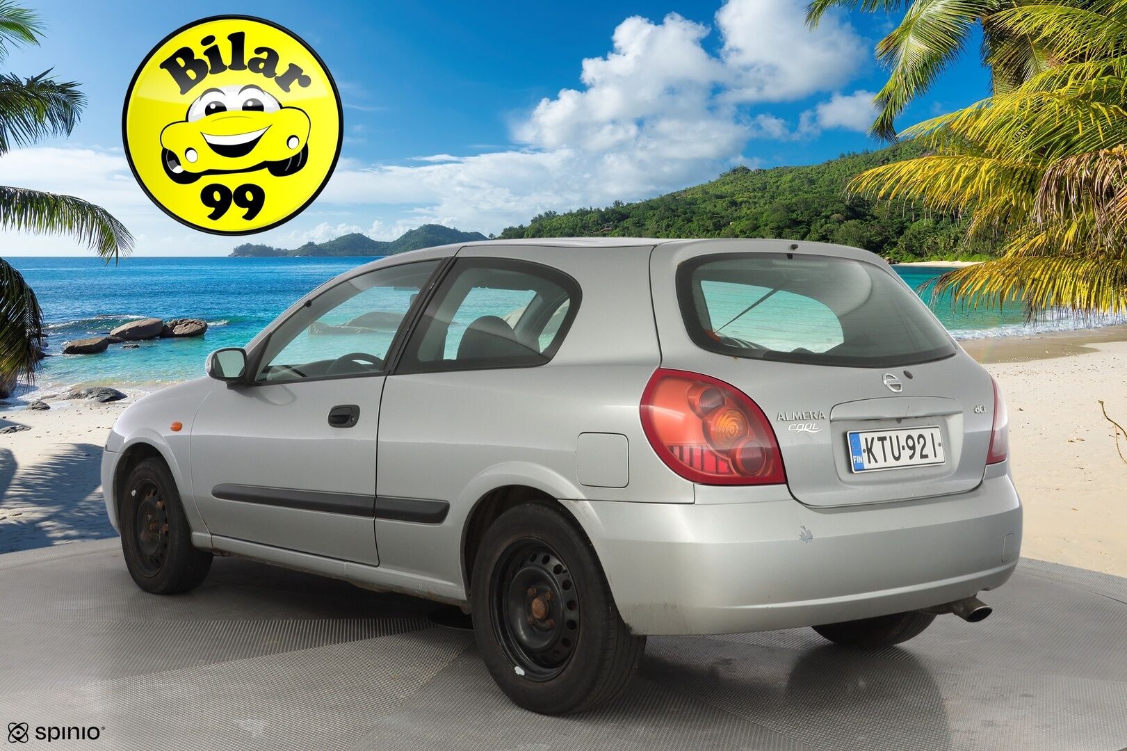 Nissan Almera 2004 2.2D *MYYDÄÄN HUUTOKAUPAT.COM* - Suomi-auto / Lohkolämmitin / Ilmastointi / Näppärä ikiliikkuja