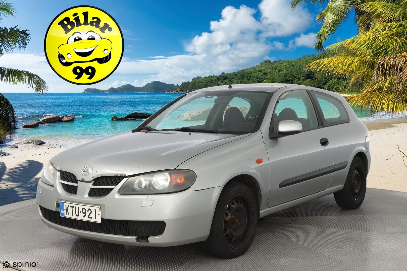 Nissan Almera 2004 2.2D *MYYDÄÄN HUUTOKAUPAT.COM* - Suomi-auto / Lohkolämmitin / Ilmastointi / Näppärä ikiliikkuja