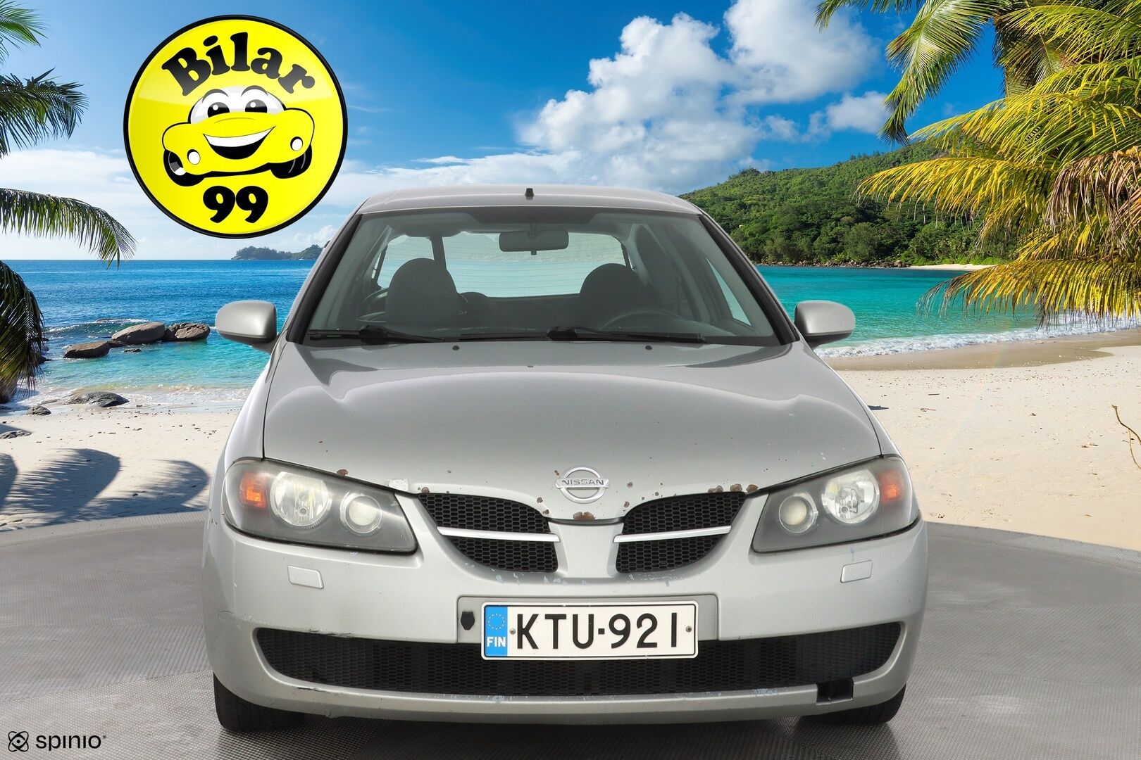 Nissan Almera 2004 2.2D *MYYDÄÄN HUUTOKAUPAT.COM* - Suomi-auto / Lohkolämmitin / Ilmastointi / Näppärä ikiliikkuja