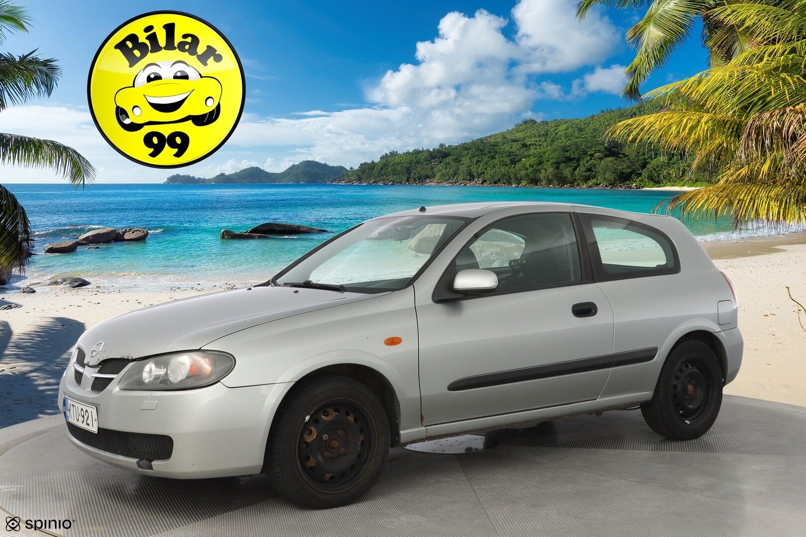 Nissan Almera 2004 2.2D *MYYDÄÄN HUUTOKAUPAT.COM* - Suomi-auto / Lohkolämmitin / Ilmastointi / Näppärä ikiliikkuja