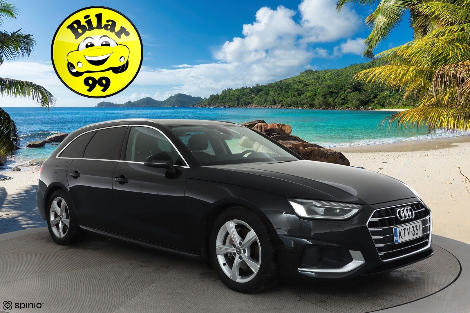 Audi A4 2021 Avant Business Advanced 40 TFSI 150 kW MHEV S tronic *Vakkari / Webasto / LED / Sporttipenkit / Koukku* - Suomi-auto / Kahdet renkaat aluvanteilla