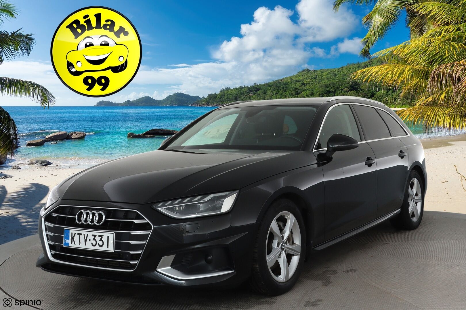 Audi A4 2021 Avant Business Advanced 40 TFSI 150 kW MHEV S tronic *Vakkari / Webasto / LED / Sporttipenkit / Koukku* - Suomi-auto / Kahdet renkaat aluvanteilla