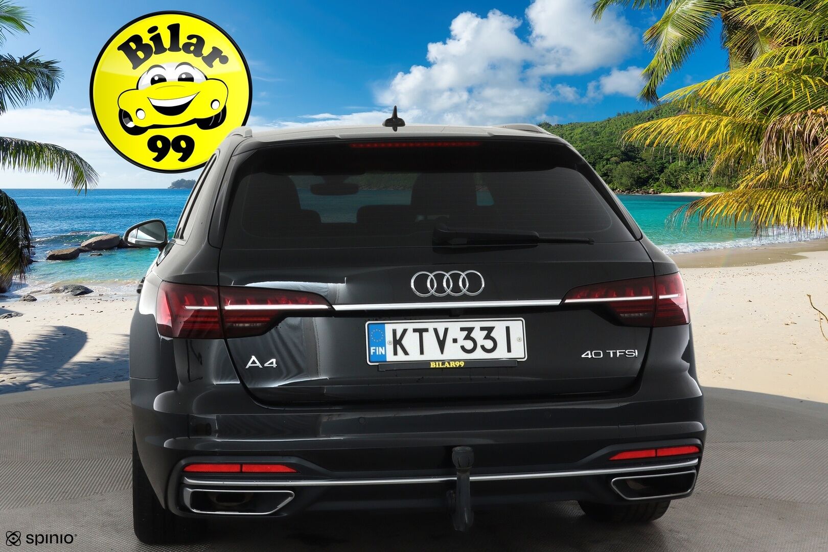 Audi A4 2021 Avant Business Advanced 40 TFSI 150 kW MHEV S tronic *Vakkari / Webasto / LED / Sporttipenkit / Koukku* - Suomi-auto / Kahdet renkaat aluvanteilla