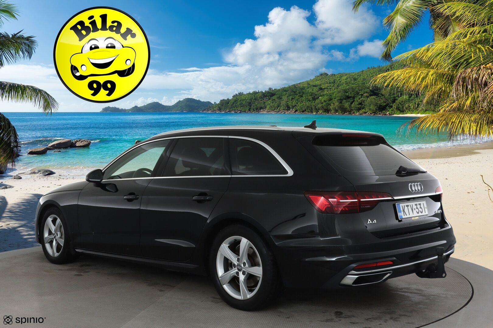 Audi A4 2021 Avant Business Advanced 40 TFSI 150 kW MHEV S tronic *Vakkari / Webasto / LED / Sporttipenkit / Koukku* - Suomi-auto / Kahdet renkaat aluvanteilla