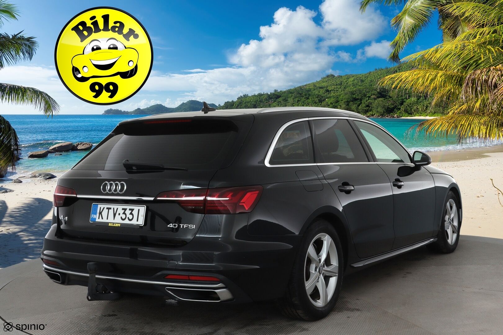 Audi A4 2021 Avant Business Advanced 40 TFSI 150 kW MHEV S tronic *Vakkari / Webasto / LED / Sporttipenkit / Koukku* - Suomi-auto / Kahdet renkaat aluvanteilla