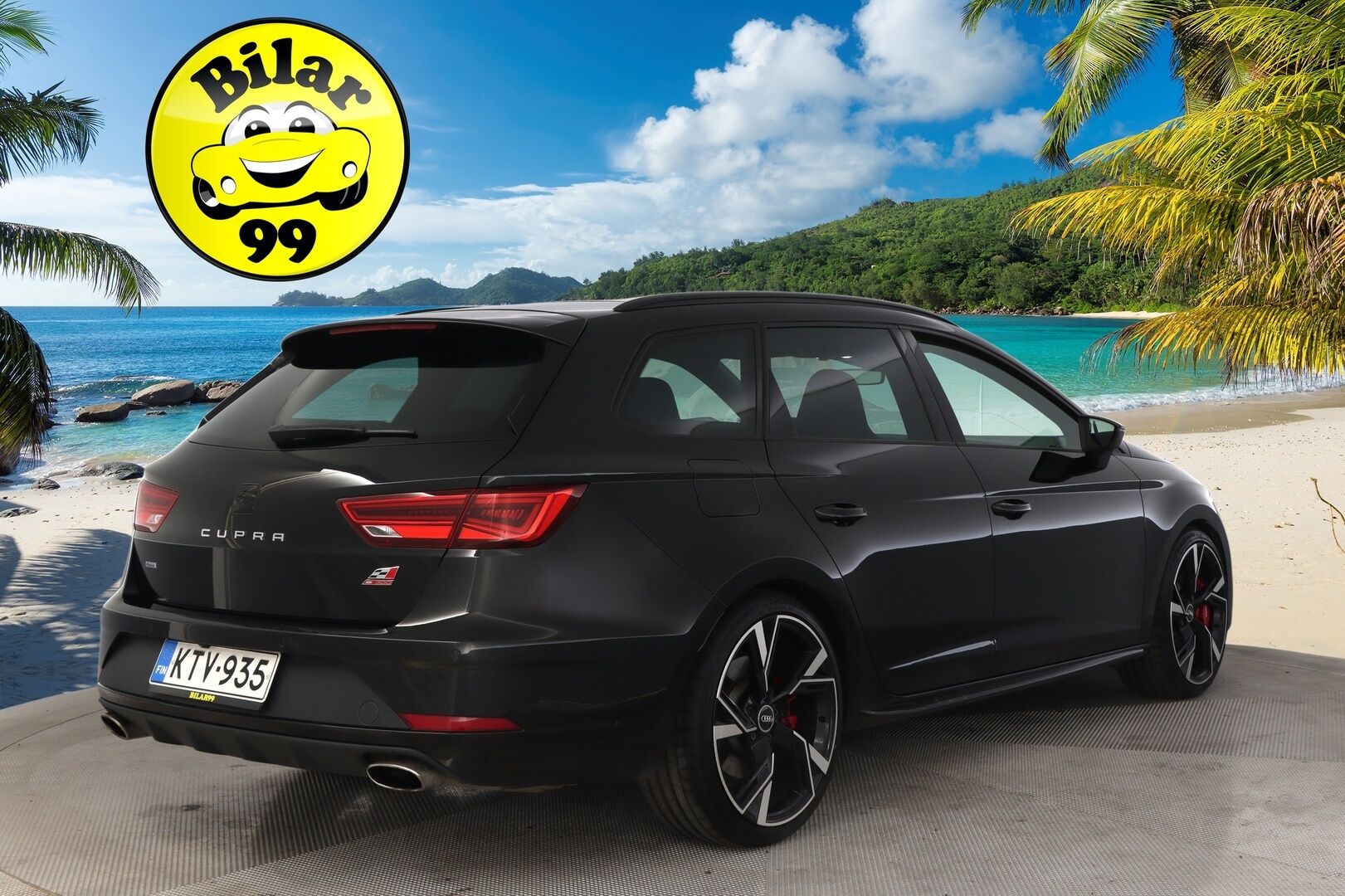 Seat LEON ST 2018 TSI 300 4DRIVE CUPRA DSG *Performance Pack / ACC / Panorama / Keyless / P.kamera* - Siisti yksilö! / 2xrenkaat vanteilla!