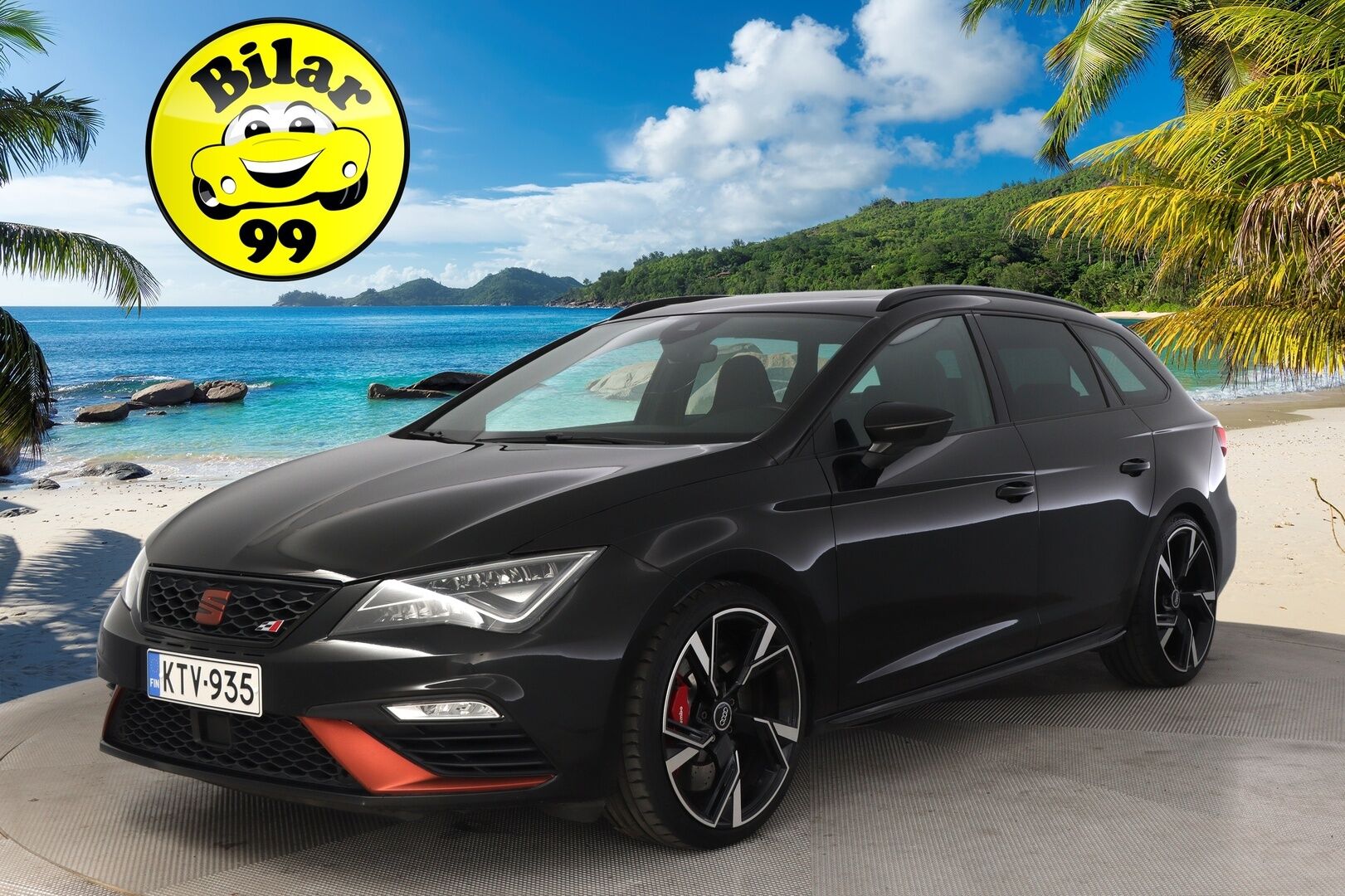 Seat LEON ST 2018 TSI 300 4DRIVE CUPRA DSG *Performance Pack / ACC / Panorama / Keyless / P.kamera* - Siisti yksilö! / 2xrenkaat vanteilla!