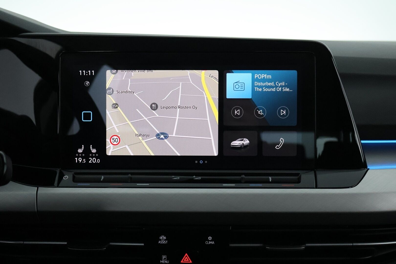 Volkswagen Golf 2021 Variant 1,0 eTSI (MHEV) 81 kW DSG-aut - Adapt.vak | LED | Apple & Android | Koukku | Ambient | Lohkolämmitin |P-tutkat | 