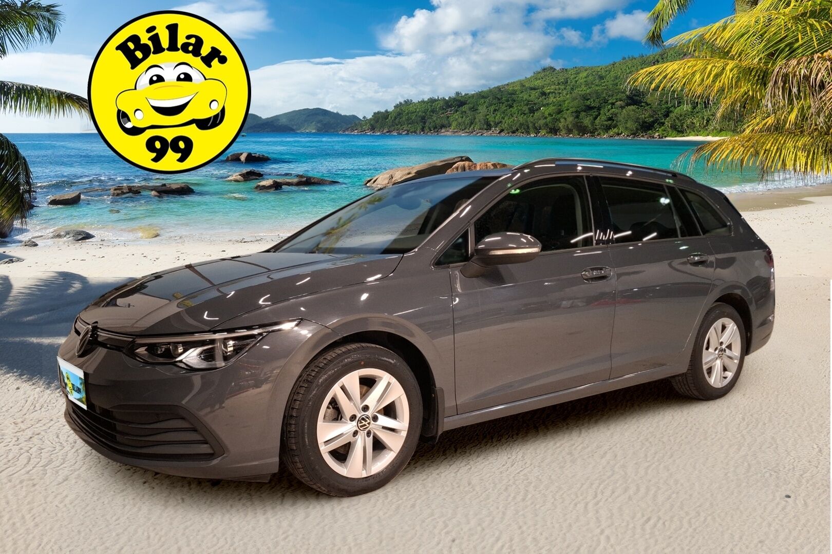 Volkswagen Golf 2021 Variant 1,0 eTSI (MHEV) 81 kW DSG-aut / Adapt.vak / LED / P-kamera / Apple & Android / - Koukku / Ambient - HULLUT AVAJAISHULINAT KORKOTARJOUS 3,29 %