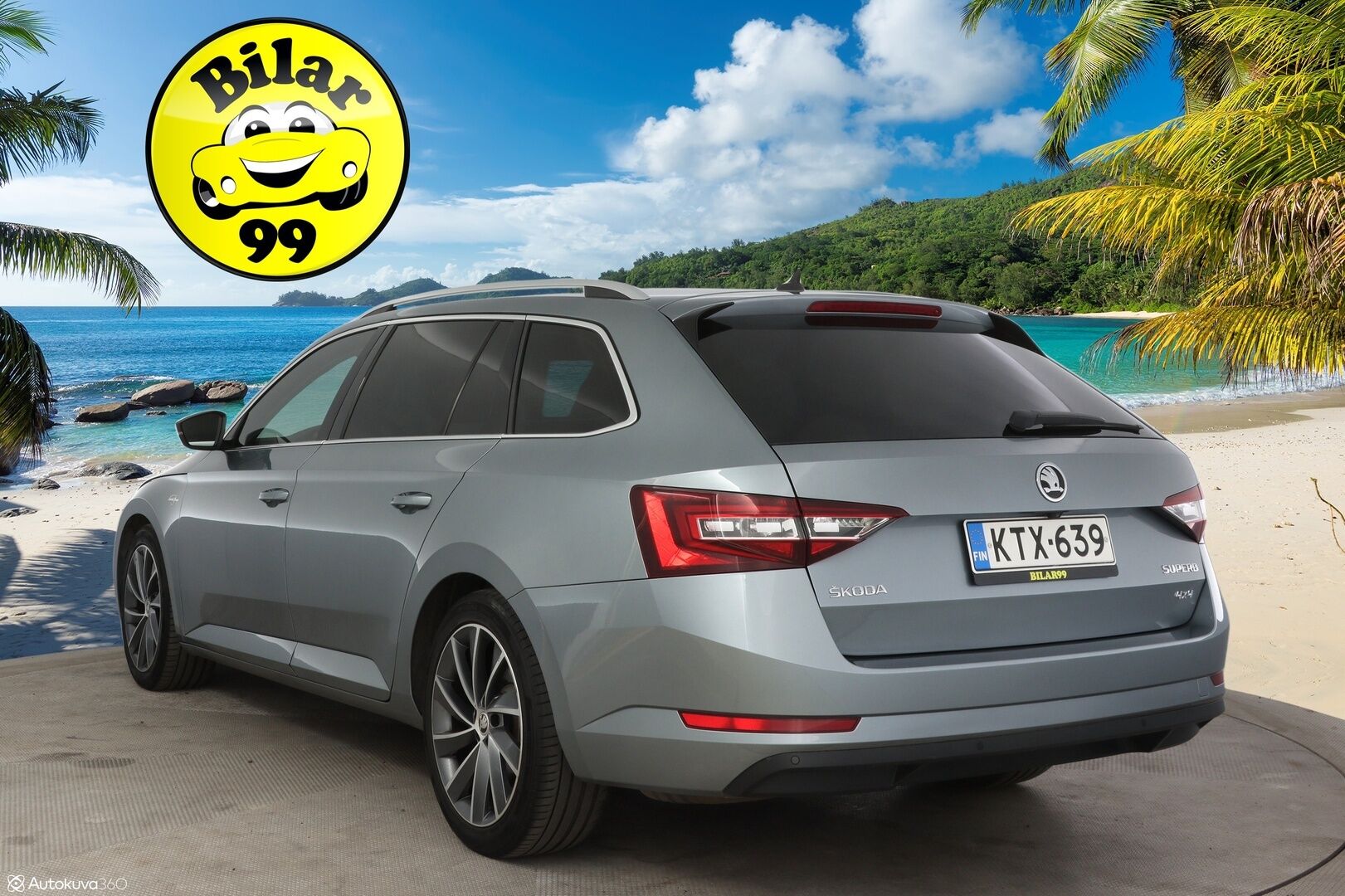 Skoda Superb 2018 Combi 2,0 TDI 190 4x4 L&K BusinessLine DSG **Facelift / Adapt. vakkari / DCC / Kessy / Webasto / Canton / Vetokoukku** - *Kattavasti varusteltu yksilö, jakohihna vaihdettu 159tkm! *