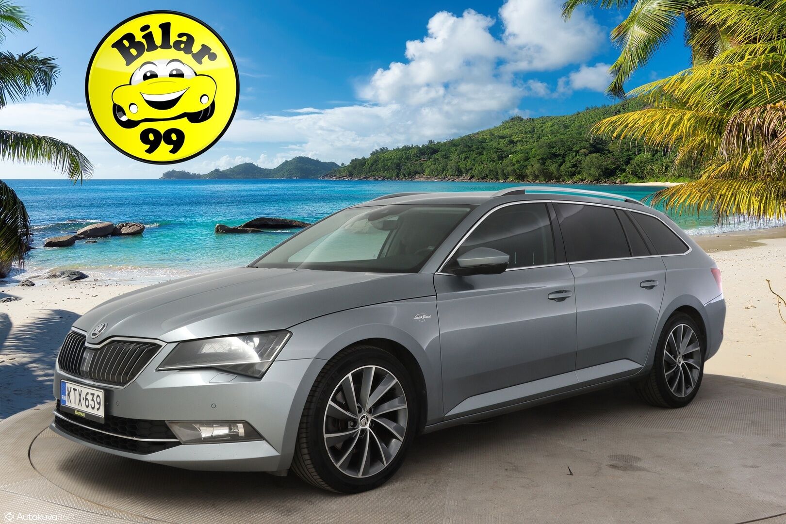 Skoda Superb 2018 Combi 2,0 TDI 190 4x4 L&K BusinessLine DSG **Facelift / Adapt. vakkari / DCC / Kessy / Webasto / Canton / Vetokoukku** - *Kattavasti varusteltu yksilö, jakohihna vaihdettu 159tkm! *